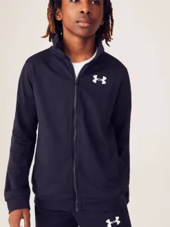 Noir/Blanc - Survêtement en tricot Under Armour