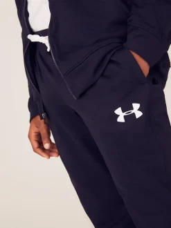 Noir/Blanc - Survêtement en tricot Under Armour