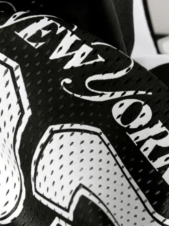 Noir/Blanc - T-shirt universitaire à manches courtes et longues Ensemble 2 pièces (3-16ans)