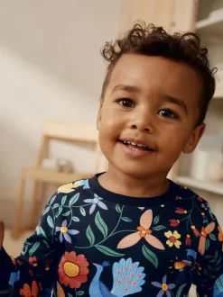 Noir/Bleu/Jaune Diwali - Pyjama simple (9mths-10yrs)