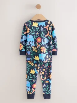 Noir/Bleu/Jaune Diwali - Pyjama simple (9mths-10yrs)