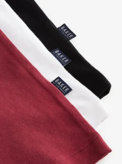 Noir/bordeaux/blanc - Baker by Ted Baker T-shirt 3 Pack
