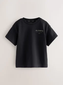 Noir/camouflage - T-shirt smALLSAINTS jeune oversize à Col rond