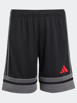 Noir/Chrome - adidas Squadra 25 Kids Shorts