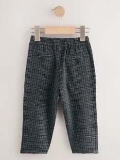 Noir/Gris - Pantalons élégants à enfiler (3mois à7ans)
