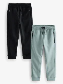 Noir/Gris - Zip Pocket Slim Survêtement (3-16yrs)