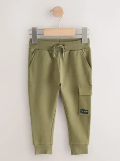 Noir/gris anthracite/Beige Sable/vert kaki - Lot de 5 joggings (3mois-7ans)