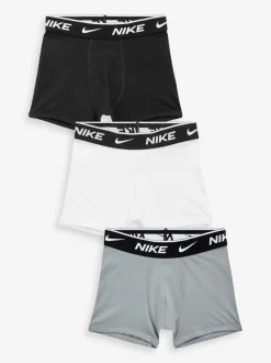 Noir/Gris/Blanc - Lot de 3 boxers Nike garçon