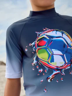 Noir/Marine - Rash Gilet (1.5-16ans)