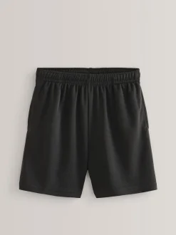 Noir/Marine - Shorts de sport (3-16ans)