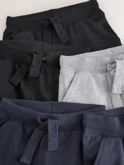 Noir/Marine/Gris - Lot de 5 joggings (3mois-7ans)