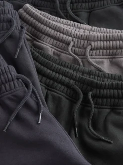 Noir/Marine/Gris - Lot de 5 joggings Basic (3-16ans)