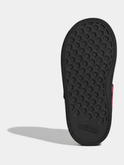 Noir/Neon - adidas Grand Court 2.0 Baskets à lacets élastiques bébé