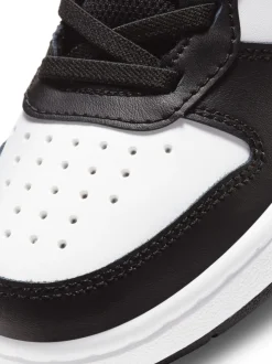 Noir/Rose - Nike Junior Court Borough Mid Trainers