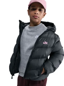 Noir/Rose - Veste matelassée Nike