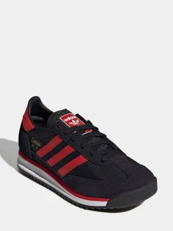 Noir/Rouge - Baskets Adidas Original SL 72 RS Junior