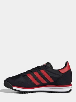 Noir/Rouge - Baskets Adidas Original SL 72 RS Junior