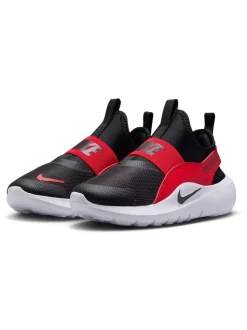 Noir/Rouge - Baskets Nike Junior Flex de running 4