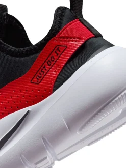 Noir/Rouge - Baskets Nike Junior Flex de running 4