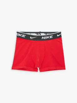 Noir/Rouge - Lot de 3 boxers Nike garçon