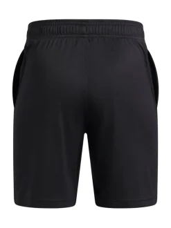 Noir/Rouge - Short Under Armour Tech à logo
