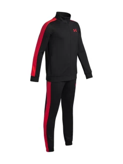 Noir/Rouge - Survêtement en tricot Under Armour