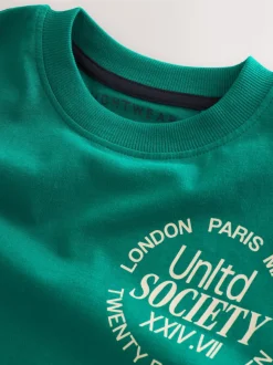 Noir/Vert/Blanc - Lot de 3 pyjamas tissés à carreaux (3-16ans)