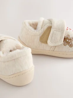 Noël neutre - Chaussons Cupsole doublés chauds