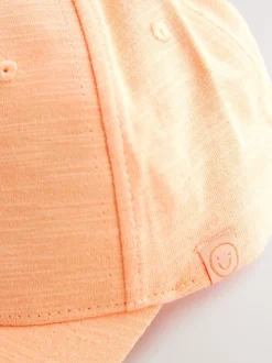 Orange - Jersey Baseball 100% Cotton Casquette (3mths-10yrs)