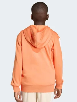 Orange - Sweat-shirt à capuche adidas Essentials enfant