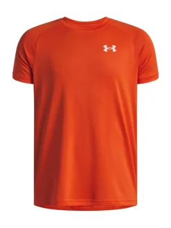 Orange - T-shirt Under Armour Cotton Tech 20 à manches courtes