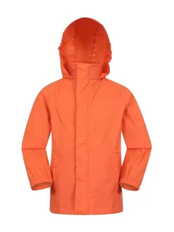 Orange - Veste imperméable Mountain Warehouse Pakka II
