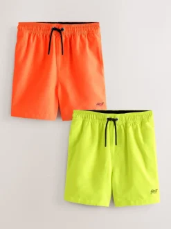 Orange et jaune - Shorts de bain 2 Pack (1.5-16ans)
