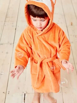 Orange rouillé - Jojo Maman Bébé Peignoirs en coton éponge