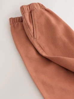 Orange rouillé - Pantalon large à enfiler (3mois-7ans)