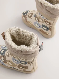 ours marron - Bottes en caoutchouc thermique Thinsulate™ avec extrémité doublée