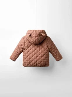ours marron - Veste JoJo Maman Bébé réversible doublée de polaire