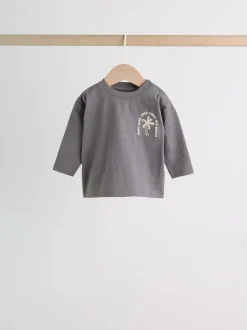 Palmier monochrome - Ensemble 6 Pieces Haut & Leggings BÉBÉ (0mois-3ans)