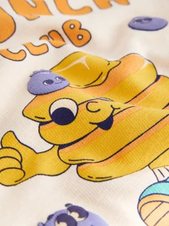 Pancaches Neutre Brunch Club - T-shirt Manches courtes Graphic (3mths-7yrs)