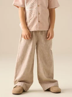 Pantalon Angel & Rocket Edison en coton lin coupe décontractée