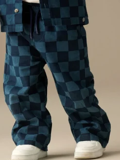 Pantalon Angel & Rocket Tommy en velours côtelé à carreaux