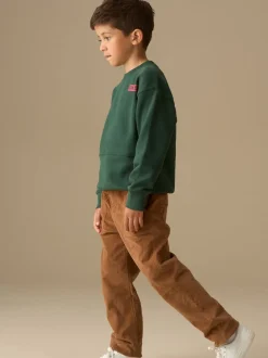 Pantalon Angel & Rocket Tyler en velours côtelé brossé à 5 poches