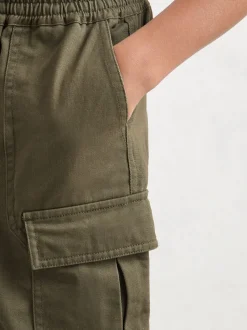 Pantalon cargo Reiss Helix en coton à chevilles resserrées