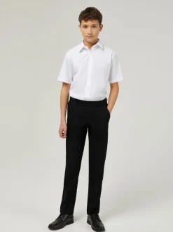 Pantalon d’école Trutex Senior Boys Slim Leg noir