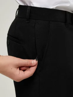 Pantalon d’école Trutex Senior Boys Slim Leg noir