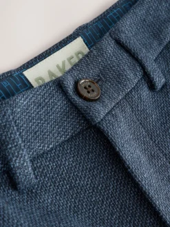 Pantalon de costume Baker by Ted Baker jersey bleu