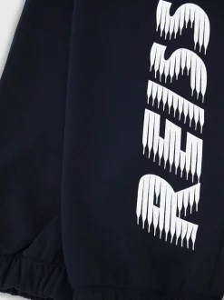 Pantalon de jogging Reiss Ruff en coton à logo et chevilles resserrées