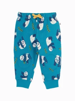 Pantalon Frugi Snuggle Crawlers bleu
