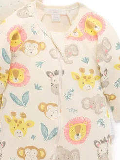 Paquet de combinaisons de nuit zippées Purebaby 2