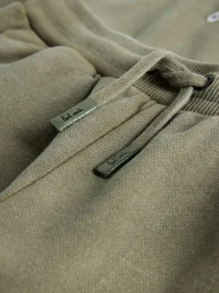 Paul Smith Junior ensemble sweat-shirt à capuche et survêtement vert kaki imprimé zèbre